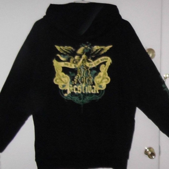 Vintage hooded hoodie sweatshirt Jacket Sz 4XL - Picture 4 of 7